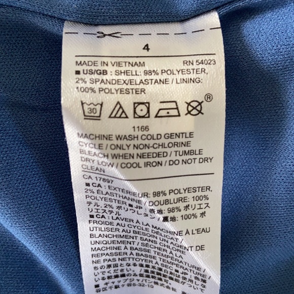 Banana Republic Floral Pencil Skirt Sz 4 - Picture 9 of 12